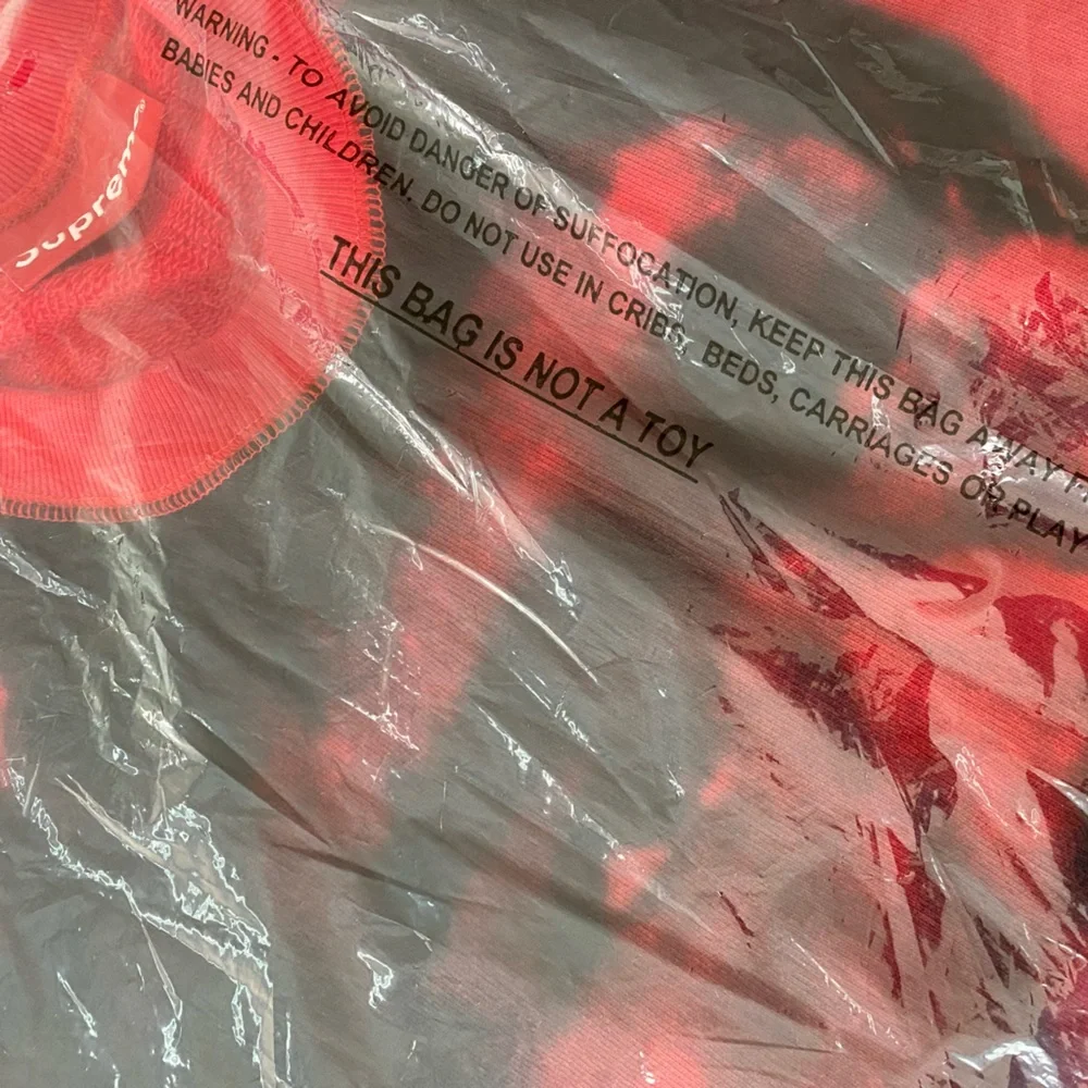 ‼️🥋RARE 2013 SUPREME X BRUCE LEE Crewneck Sweater from FW13 - RED Sz Large 🥋‼️ - Picture 5 of 8